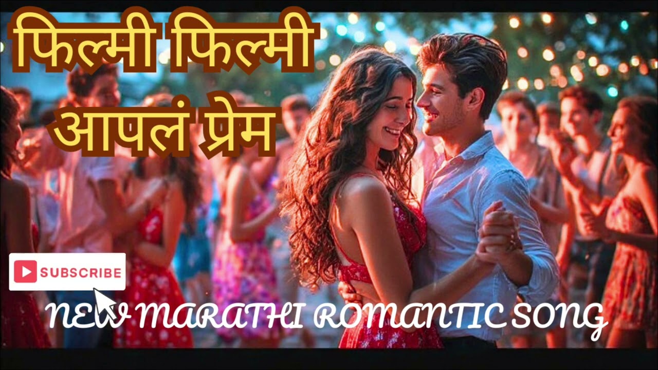 “फिल्मी फिल्मी आपलं प्रेम | Romantic Dance Marathi Song”I Marathi love song I New Marathi  song