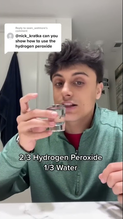 How To Use Hydrogen Peroxide With Your Teeth