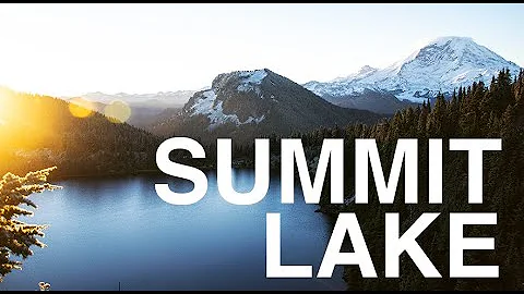 Backpacking Trip with Snow at Summit Lake near Mt ...