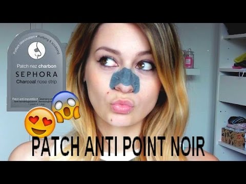Testons Le Patch Charbon Anti Points Noir Sephora Youtube
