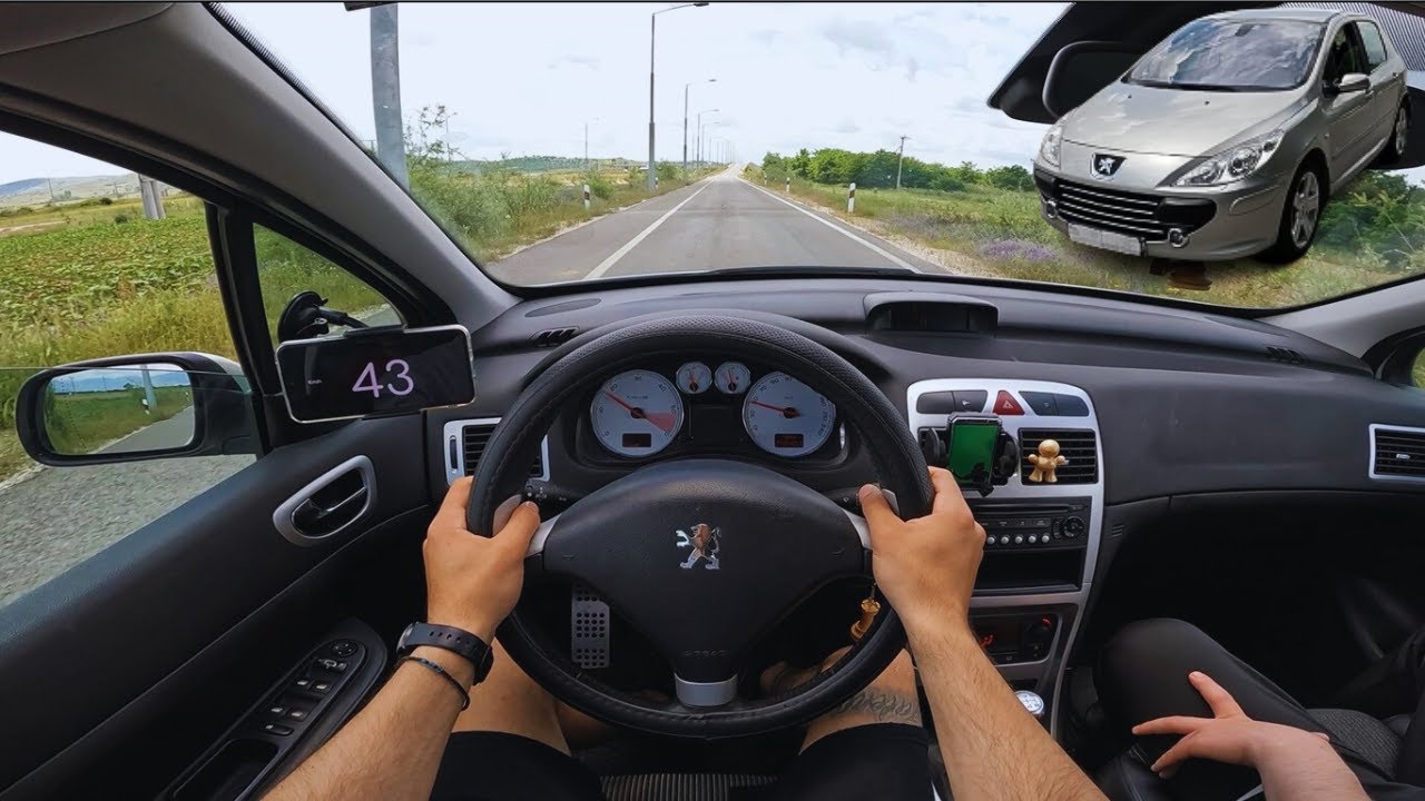 Peugeot 307 1.6 HDi 2007 [109HP] - POV Test Drive