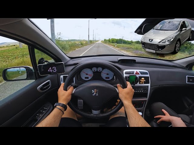 Peugeot 307 1.6 HDi 2007 [109HP] - POV Test Drive 