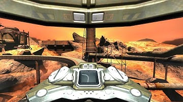 Doom 3 (via Dhewm 3 for Android & Delta Touch) Part 15 Monorail Facility Transport