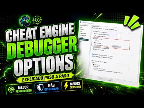 CHEAT ENGINE - Debugger Options