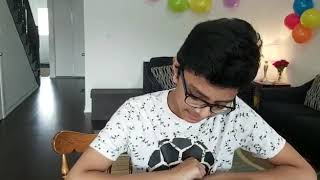 Sai Chikka playing “Believer” song on keyboard screenshot 5