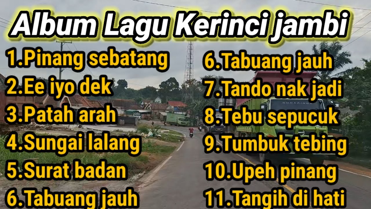 Lagu Pop Daerah Jambi / Lagu jambi sedih || Lagu jambi Pinang sebatang (vlog perjalanan)