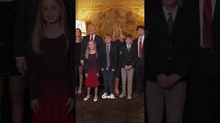 Kai Trump provides inside look at election night at Mar-a-Lago in YouTube vlog #shorts