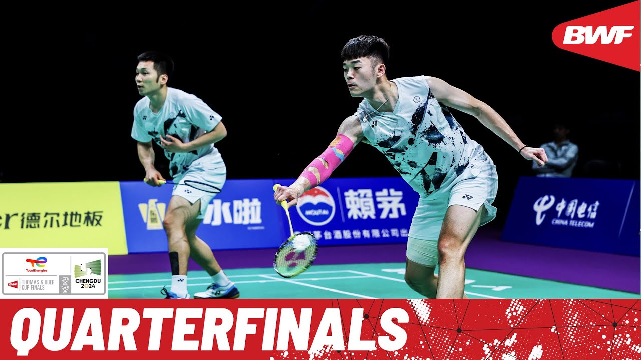 BWF Thomas Cup Finals 2024 Chinese Taipei vs. Denmark QF YouTube