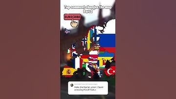 Top comment changes the map! | Part 2 | ItaliaMapping #fypシ゚viral #europe #mapper #map #mapping