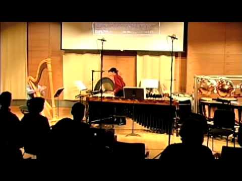 Encounter XII, for harp and percussion (2003)