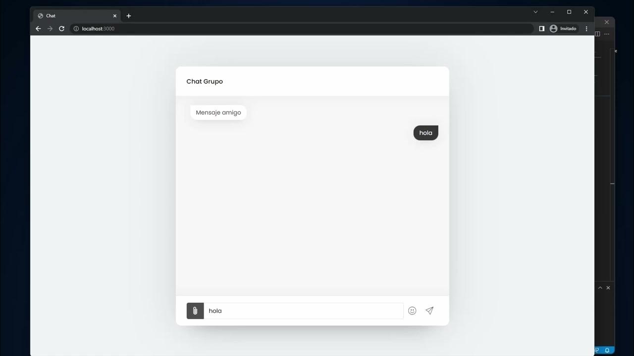 Como crear un chat con node.js y socket.io en menos de 30 min - YouTube