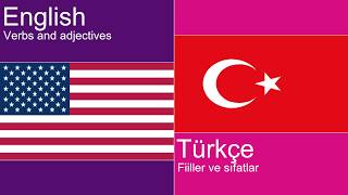🇺🇸🇹🇷 Learn Turkish while you sleep - 1000 verbs and adjectives (Part 7/10)