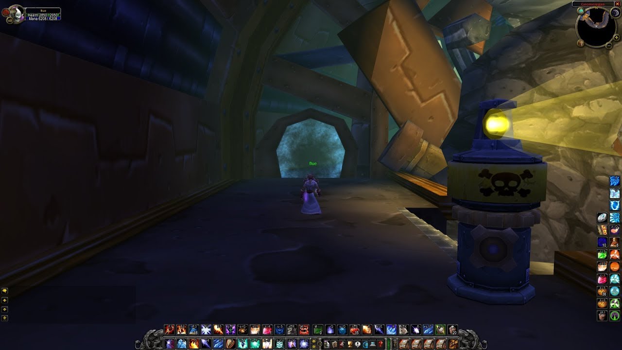 Gnomeregan Dungeon Entrance Location, WoW - YouTube