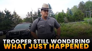 This Man Left The Trooper Completely Confused