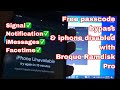 Iphone disabledpasscode bypass with broque ramdisk pro full tutorial with signal support