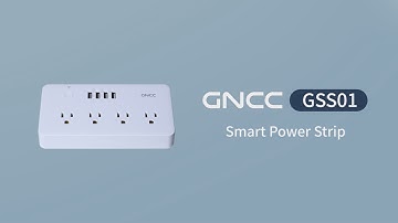 Product Overview: GNCC GSS01 Smart Power Strip for US