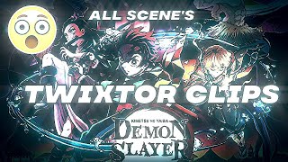 Demon Slayer Season 2 Clips Twixtors For Editing