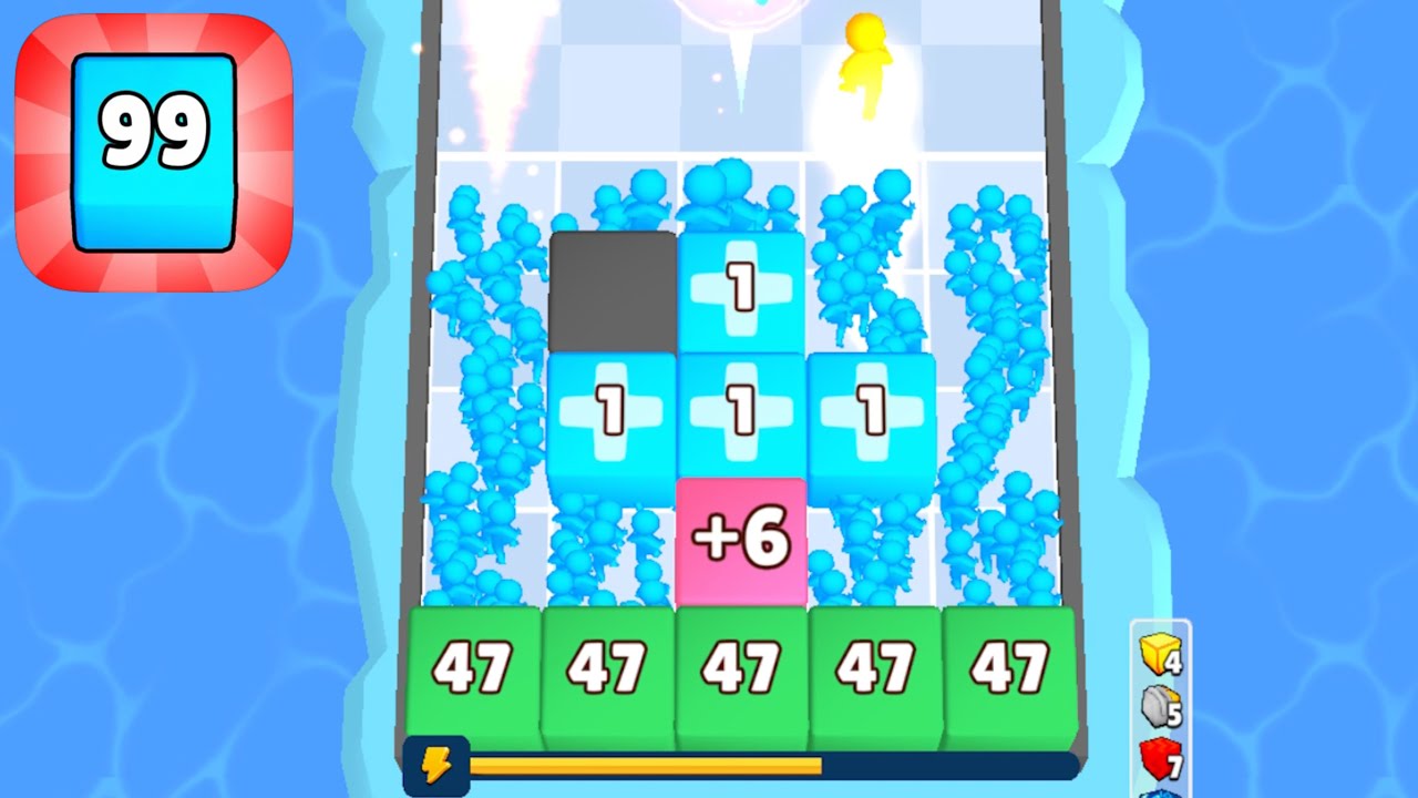 Cube Crusher 3D All Levels Gameplay Android, iOS YouTube