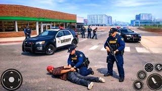 Urban Police Car Simulator 3D - Real Cop Chase Multi - Story Car Driving : Android GamePlay  screenshot 1