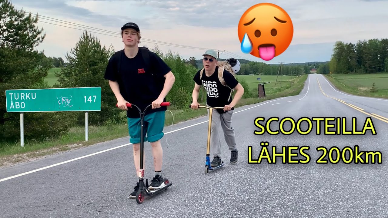 SCOOTATAAN HELSINGISTÄ TURKUUN!