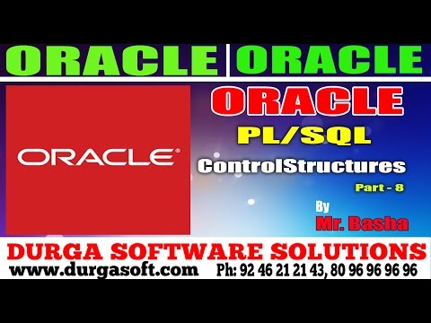 Oracle Tutorial || PL/SQL|| ControlStructures Part-8 by basha