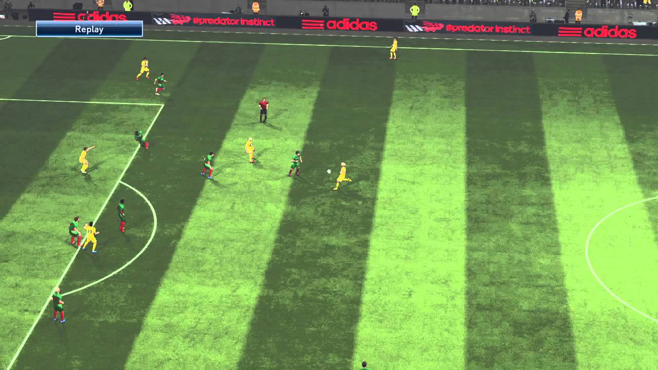 Pro Evolution Soccer 2015 - first master league goal