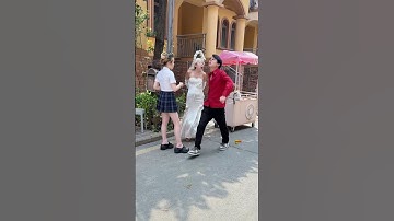 Why do clowns hit people?#clown #couple #shorts #funny