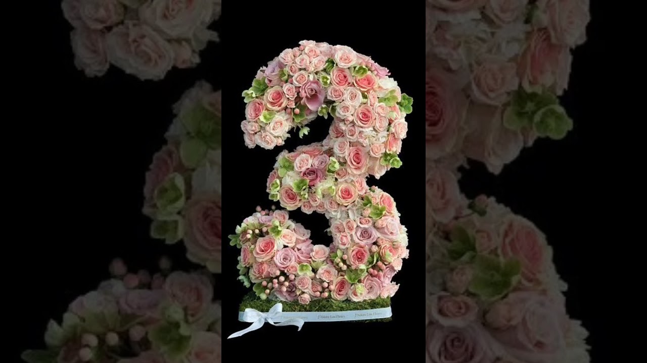 Amazing 3D 💎 Wall Art 🌺 Pink Roses 🌹 