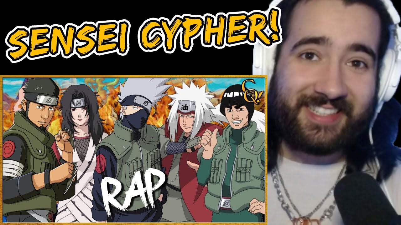Shwabadi Reacts to KONOHA SENSEI CYPHER! ft. Shwabadi, VGRB, Nerdout! & More - Connor Quest!