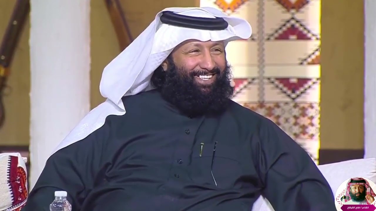 لقاء الشاعر الكبير فلاح القرقاح