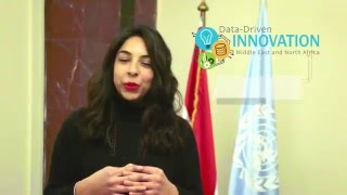 Nadine Abou Elgheit (UNDP Egypt) speaking about the Data-Driven Innovation Week in Cairo Nadine Abou Elgheit (UNDP Egypt) speaking about the Data-Driven Innovation Week in Cairo