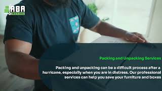 How Aba Moving Can Help After A Hurricane Milton
