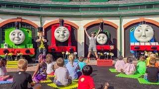 Thomas and Friends Steel City Adventures! Live Show at Tidmouth Sheds Thomas Town