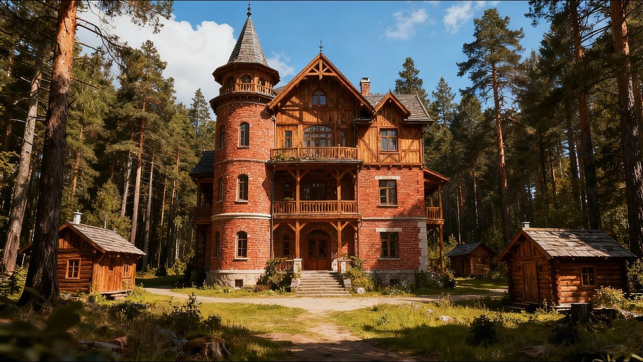 A man spent $10,000 to transform his wooden house into a villa 