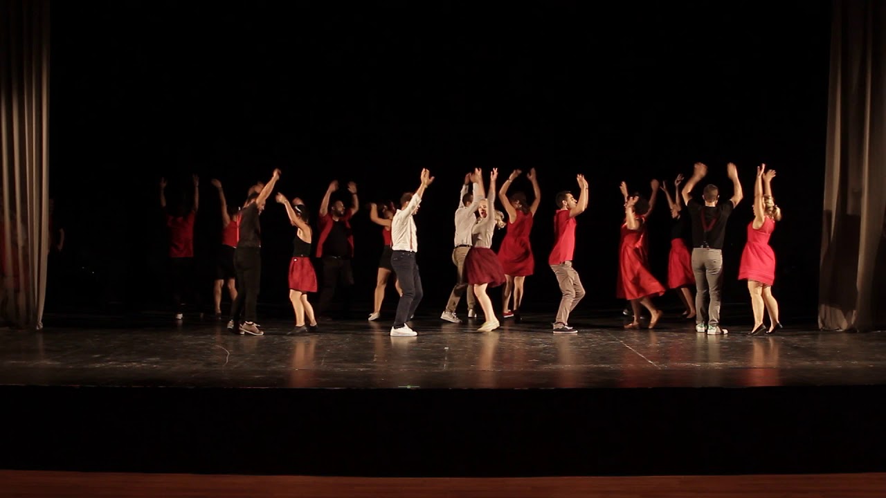 Rhythm Hoppers Graduation Swing Party 2018 - Lindy Hop routine 3