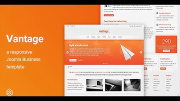 Vantage - Responsive Business Joomla Template | Themeforest Website Templates and Themes