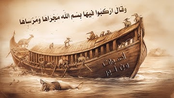 وقال اركبوا فيها بسم الله مجراها ومرساها [ المنشاوي ] سورة هود 41-65 - تلاوة نادرة جدا فترة الستينات