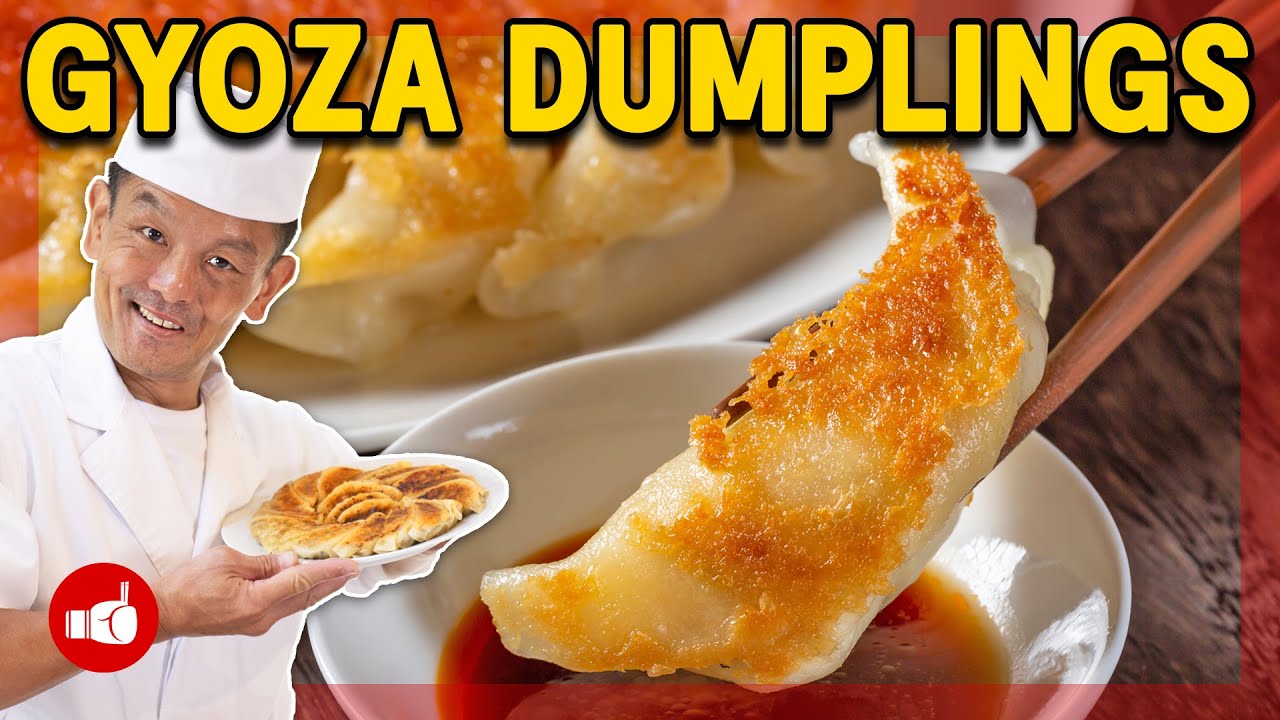 The EASIEST Gyoza Dumpling Recipe Japanese Potstickers YouTube
