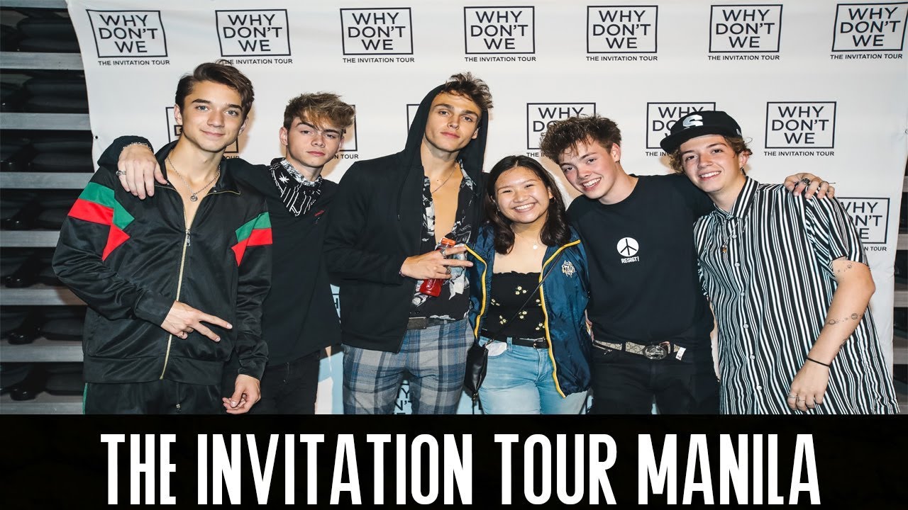 Why Don't We Invitation Tour Manila // Limelight Experience & Concert ...