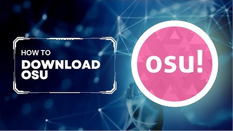How to download osu and get beatmaps.