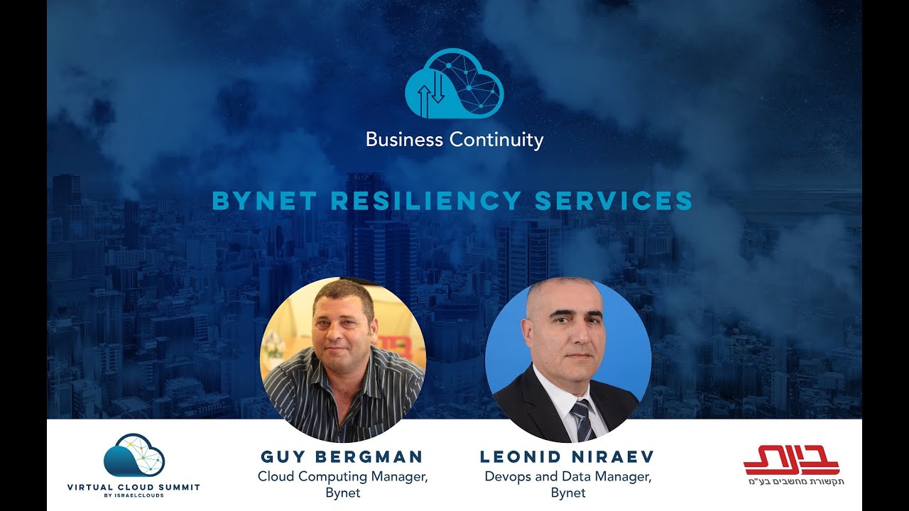 Virtual Cloud Summit: Bynet Resiliency Services - YouTube