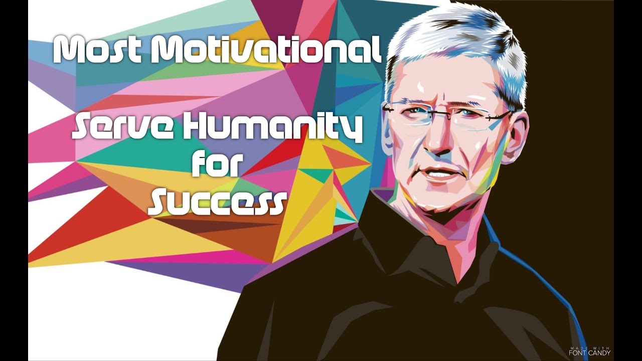 The Most Motivational Talk - Tim Cook's Secret to Success