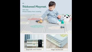 UANLAUO Baby Play Mat for Floor, Foam Playmat for Toddlers
