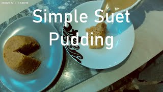 Simple Suet Pudding.