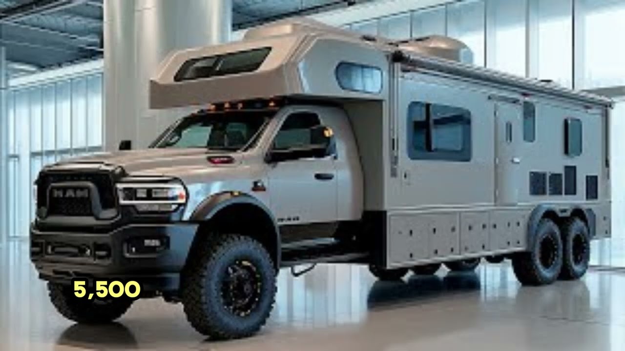 2026 Ram 5500 6x6 Overland Motorhome – A Heavy-Duty Expedition Rig Built for America’s Harshest!