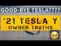 2021 Tesla Y MUST WATCH BEFORE YOU BUY review issues in depth 4k