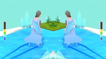 PRİNCESS SHİFT 🧚🏻‍♀️🧜🏻‍♀️💃🏻 Gameplay All Levels iOS, Android Walkthrough Game Mobile New Level
