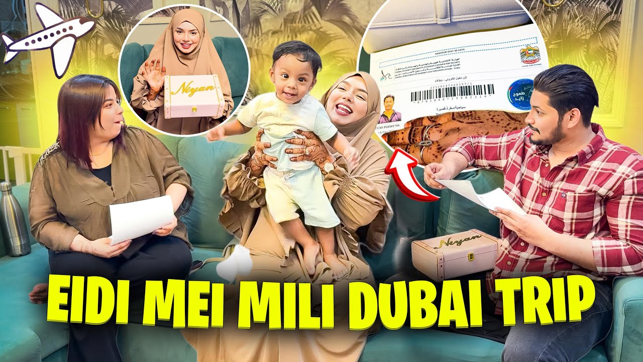 Eidi Me Mili Trip To Dubai 😳 | Sufiyan and Nida ♥️