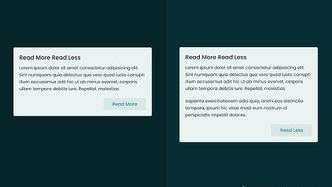 How to Create Read More Read Less Button in React JS