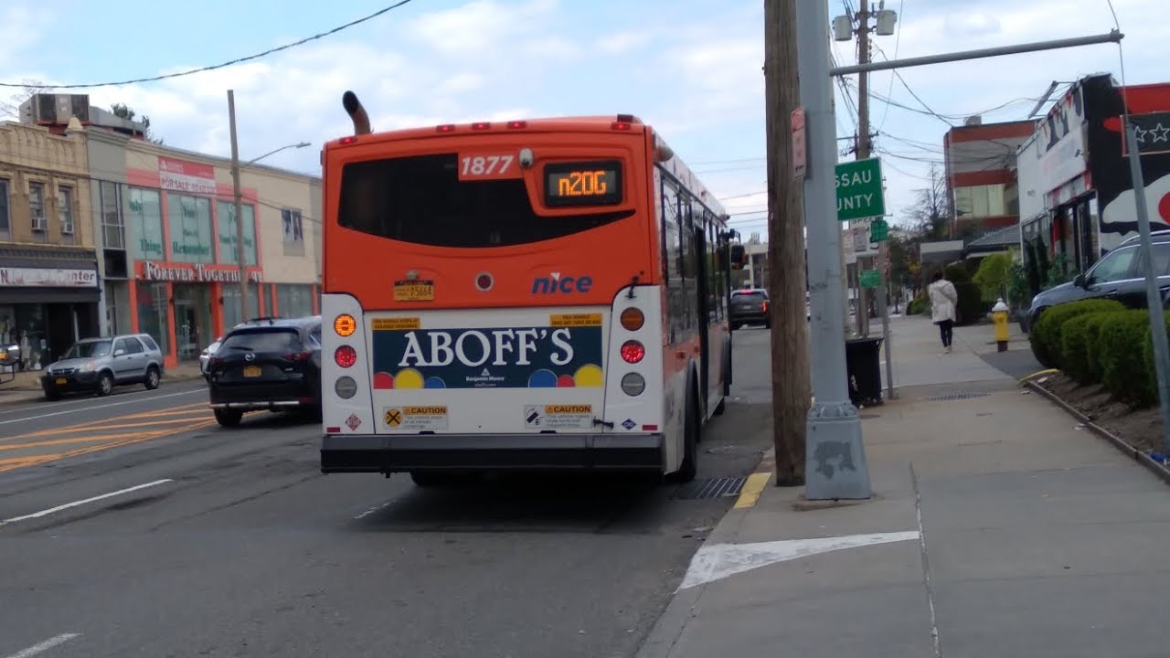 NICE Bus On-board | 2012 Orion VII CNG [1877] N20G Bus | (04/25/23) - YouTube